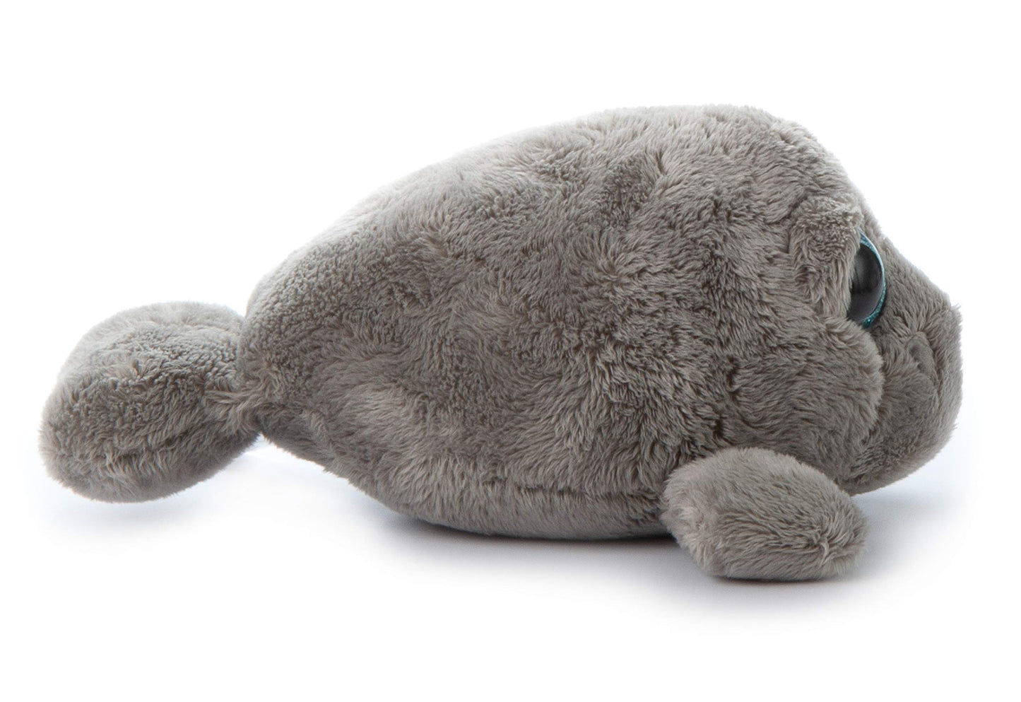 The Petting Zoo Manatee Plush Toy, 10 Inch Gray Stuffed Animal, Fabric Material, Gifts for Kids, Model 406633