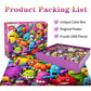 Jigsaw Puzzles For Adults 1000 Piece Puzzle For Adults 1000 Pieces Puzzle 1000 Pieces-Crazy Colorful Monsters