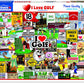 White Mountain Puzzles I Love Golf - 1000 Piece Jigsaw Puzzle