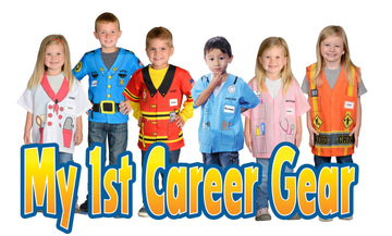 Aeromax My 1St Career Gear Complete Set Of Quality Career Oriented Role Play - 1Cga, Blue,Pink