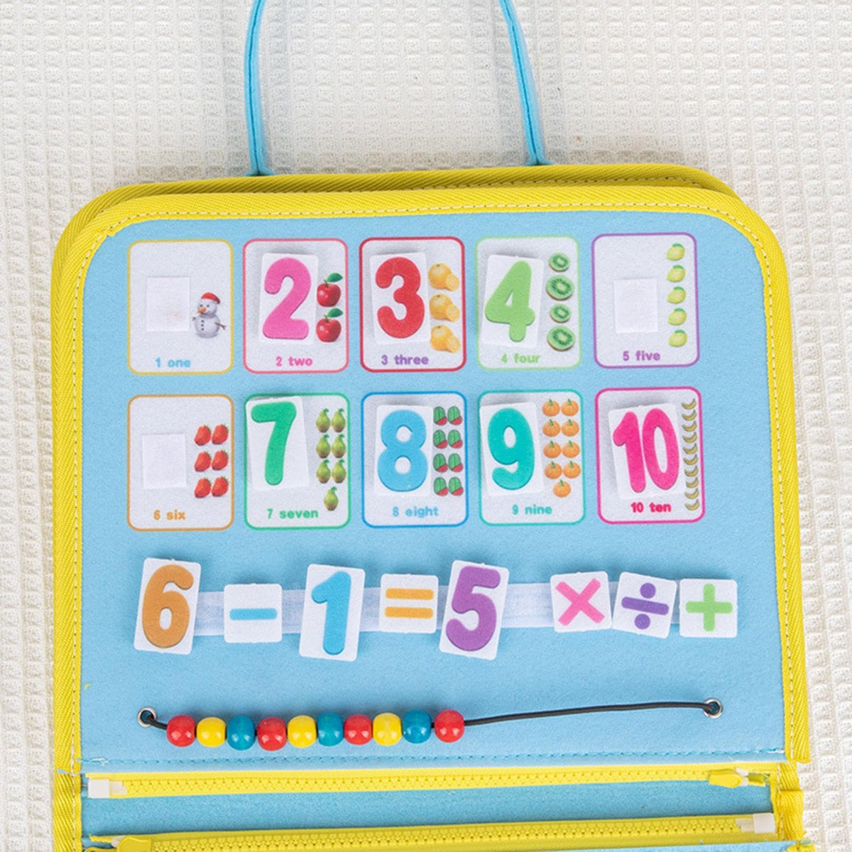 Fashion My Day Portable Busy Board for Baby Motor Skill Special Need for Kids Preschool