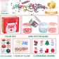 Christmas 4 Pack Butter Slime, Xmas Toys Kit, Classroom Party Favors For Kids 8-12, Party Favors For Classroom Birthday, Christm