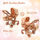 Convertible Combo Baby Doll Stroller For 3 Year Old Girls & Up | Play Toy Baby Stroller For Dolls, Folding Adjustable Bassinet C