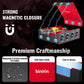 Binirin Trading Card Storage Box for Commander Display, 3000+ MTG Deck Box With 4 Toploaders & Supporters, PU Leather Case Fits