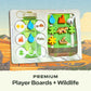 Keymaster Games Parks 2nd Edition | Summit Deluxe Strategy Game | 10.5"x10.5"x4.25" | Wood | 1-5 Players | Ages 10+