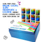Neliblu Galaxy Slime Kit - 12 Pack 4 oz Marble Rainbow Slime - Fun DIY Party Favors for Kids, Goodie Bag Stuffers, Model GSP12
