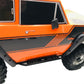 KYX Racing Side Step Running Boards Foot-Plate for 1/10 RC Crawler Redcat Gen8 Scout II (Aluminum)