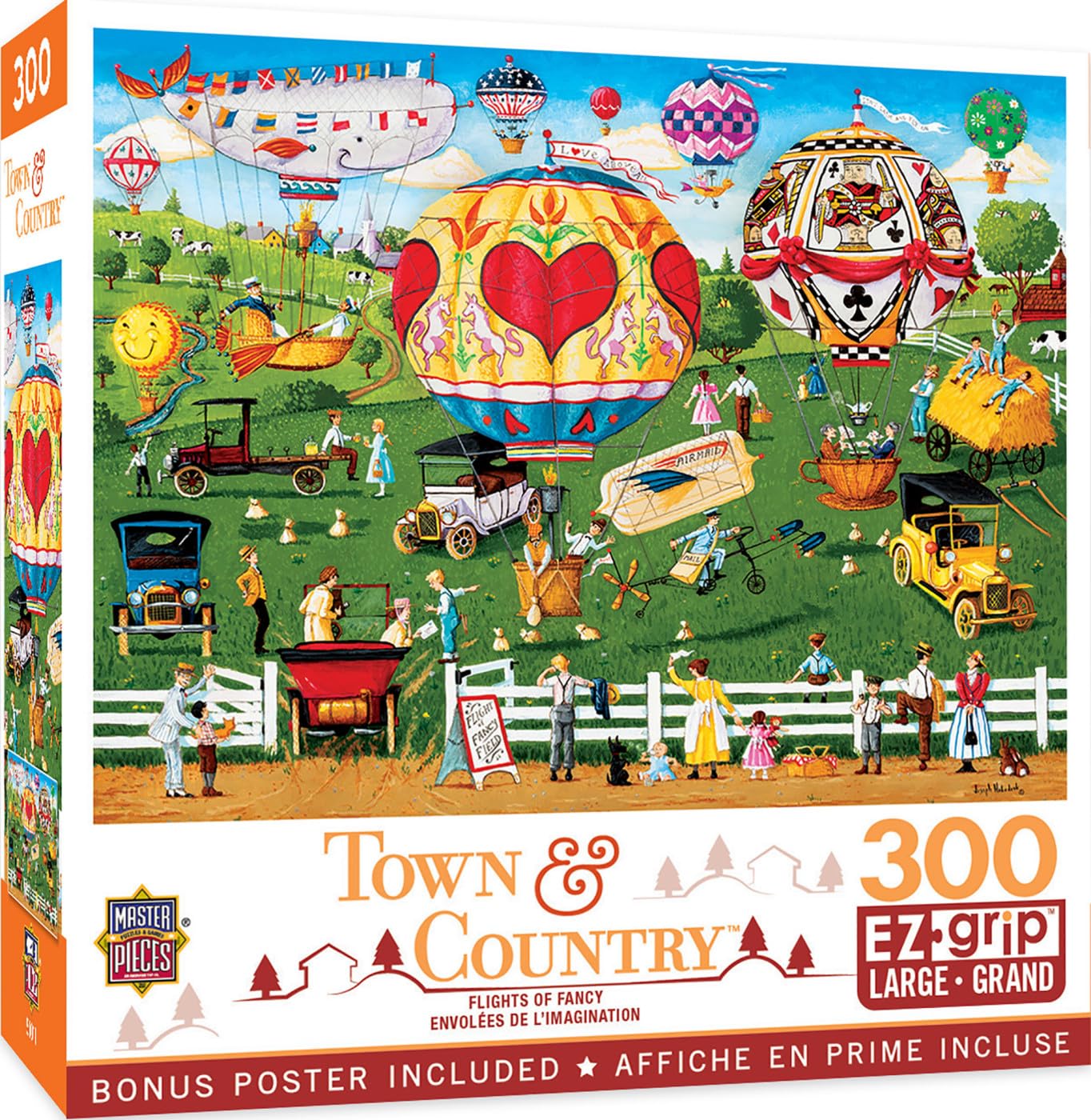Masterpieces 300 Piece Ez Grip Jigsaw Puzzle - Flights Of Fancy - 18''X24''