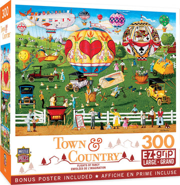 Masterpieces 300 Piece Ez Grip Jigsaw Puzzle - Flights Of Fancy - 18''X24''
