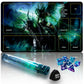 Extalas Experience high-standard Quality with Our MTG Playmat - Perfect for Magic: The Gathering and Lord of The Rings Fans  Complete with a Storage Tube and 7 dice ! (Style15  playmat with zones)