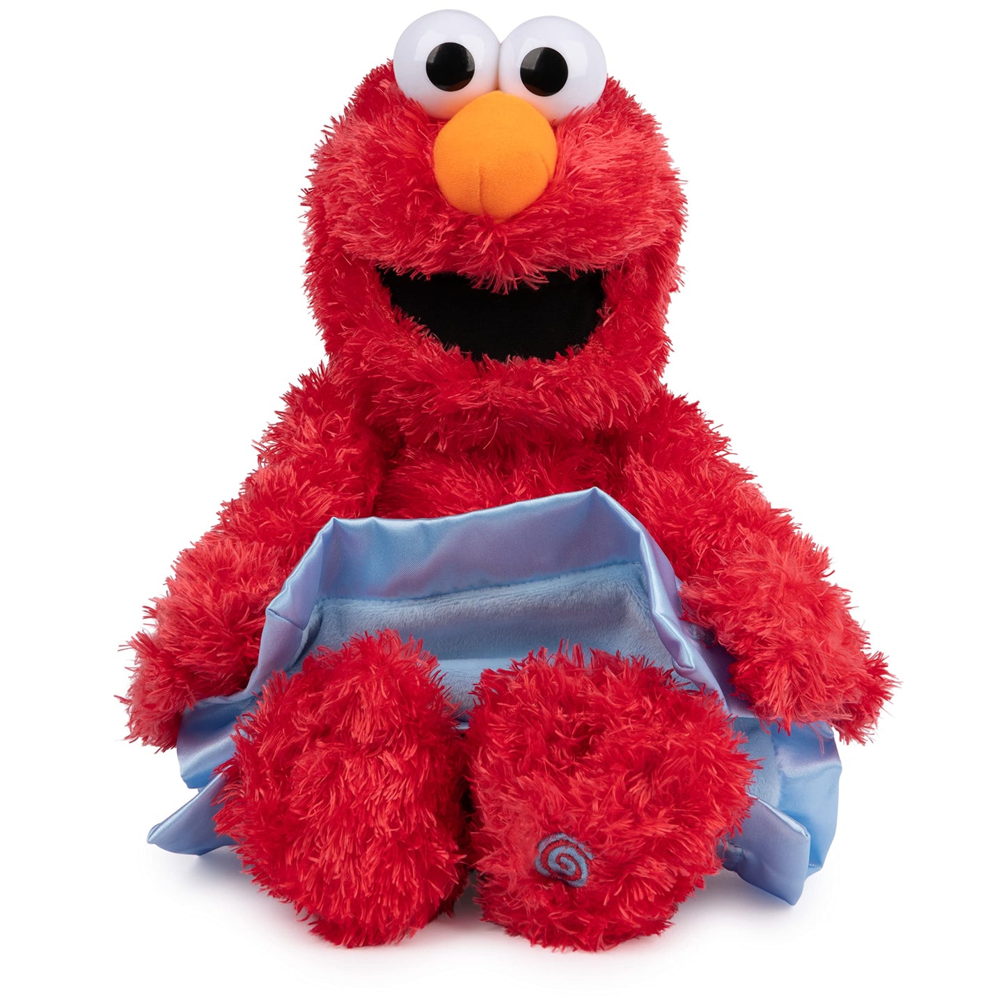 GUND Sesame Sesame Street Official Peek-a-Boo Elmo Animated Muppet Plush  enhanced Plush Sensory Toy for Ages 18 Months & Up  Red/Blue  15 