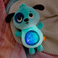 B. toys- B. baby -Baby Soothing Plush Dog- Gloiwng Tummy with Lights & Sounds- Twinkle Tummies Dog-6 Months +