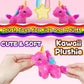 Pink Unicorn Stuffed Animals For Girls And Boys, Cute Unicorn Plush Toys Keychain, Soft And Fun Mini Plush Toy, Small Stuffed An