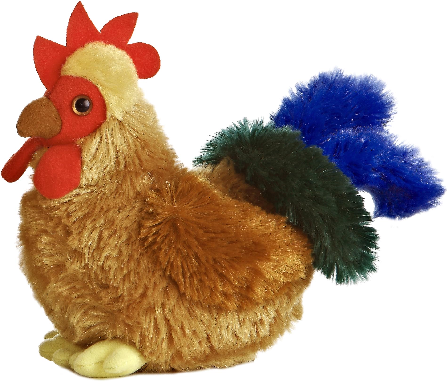 Aurora® Adorable Mini Flopsie™ Cocky™ Stuffed Animal - Playful Ease - Timeless Companions - Brown 6 Inches