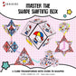 Shashibo Hello Kitty & Friends Shape Shifting Box - Award-Winning, Patented Magnetic Puzzle Cube W/ 36 Rare Earth Magnets - Fidget Toys For Adults & Kids 8+, Transform Into Over 70 Shapes (Rainbow)