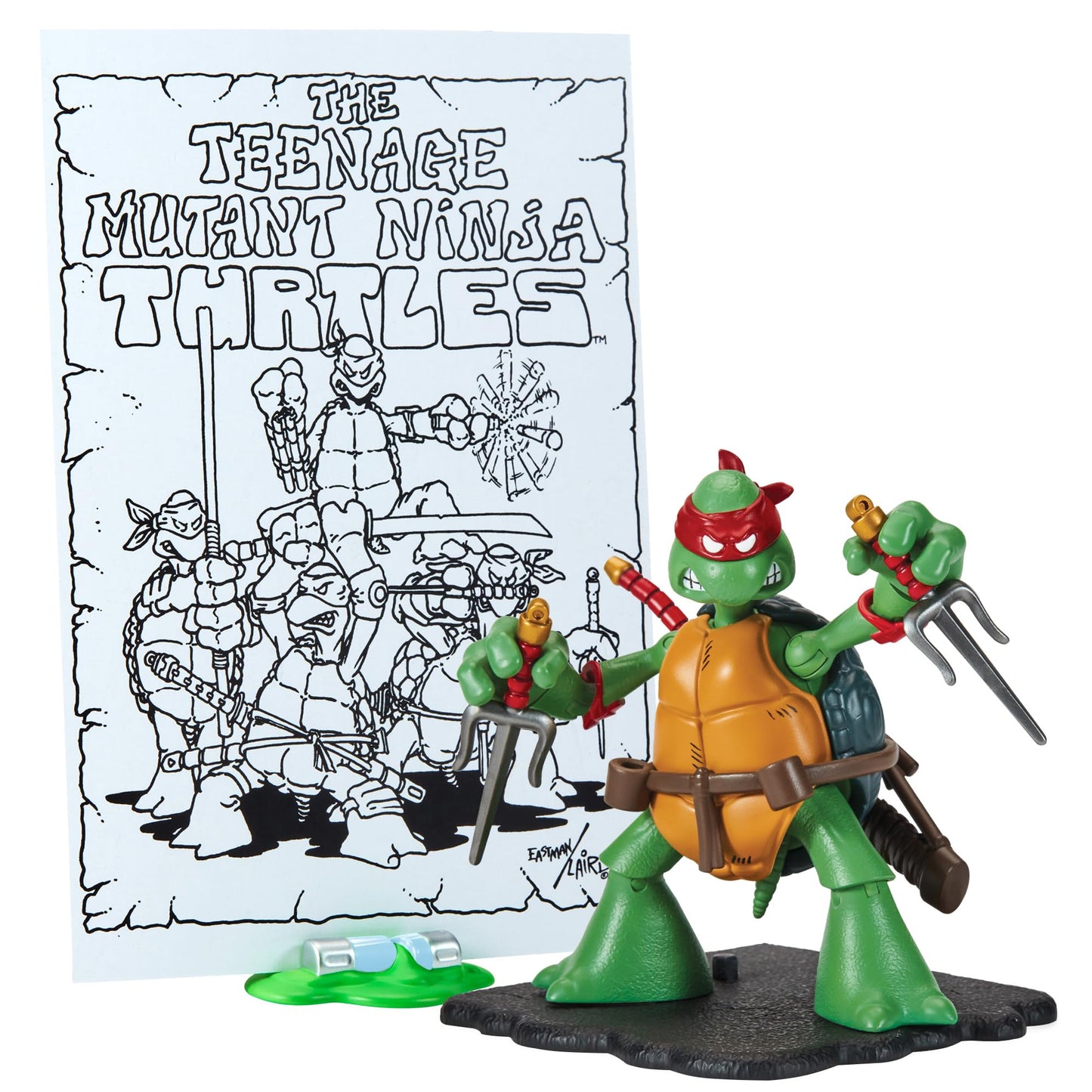 Tmnt Classic Sketch Turtle Fig Raphael