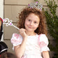 Melissa & Doug Princess Role Play Costume Set (3 Pcs)- Pink Gown, Tiara, Wand
