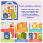 Hangrui Montessori Toys for 1 Year Old, Musical Busy Board, Learning Sensory Toddler Toys for 1-3, Motor Skills Developmental To
