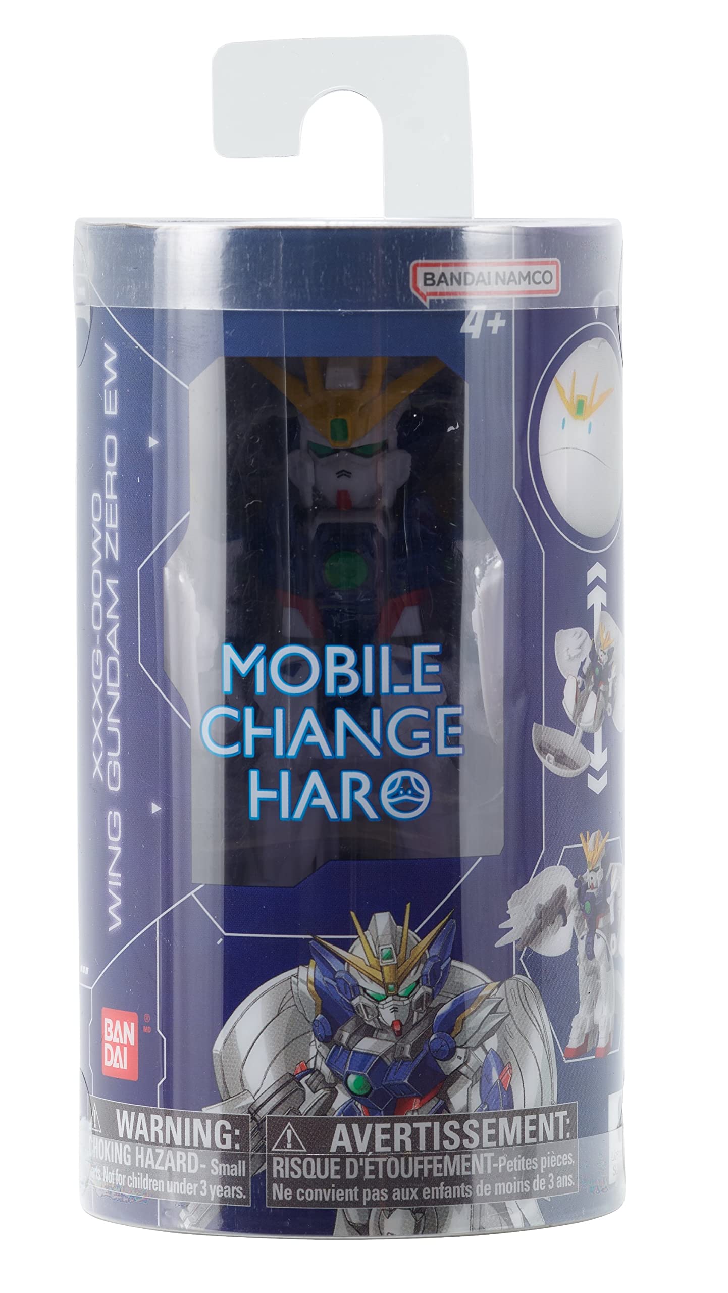 Bandai - Gundam - Mobile Change Haro - Wing Gundam Zero (Ew) 3.5 Action Figure (Box Of 6)