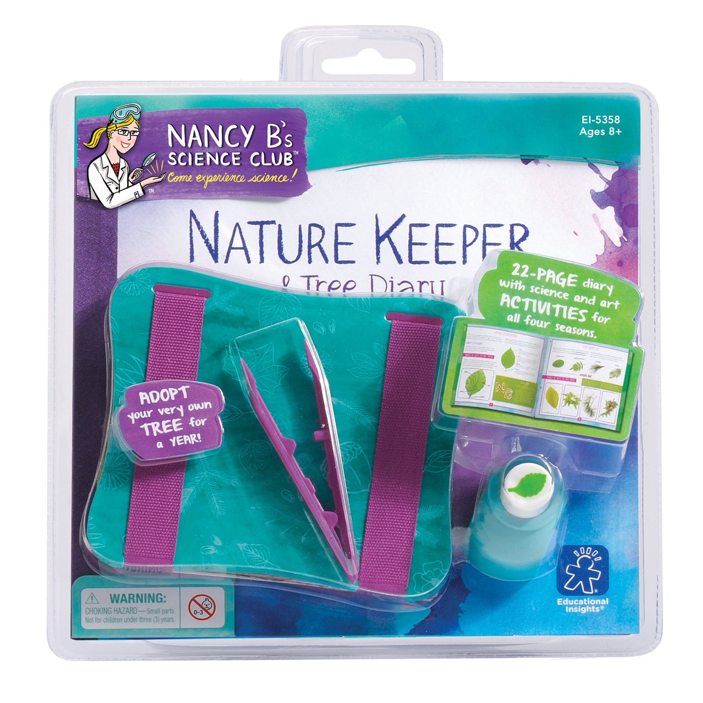 Educational Insights Nancy B'S Science Club Nature Keeper & Tree Diary