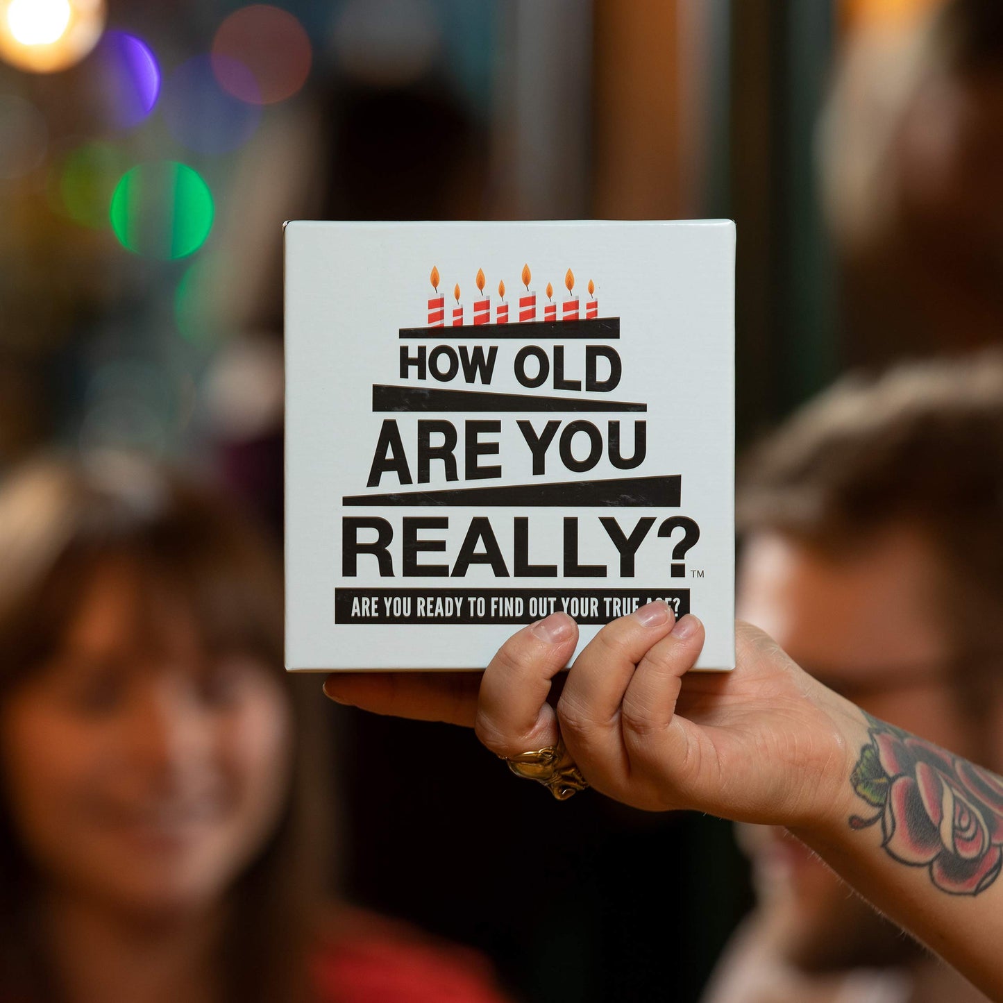 Hygge Games How Old Are You Really? Party Game - Mixed Color, Model 21101, Paper Material