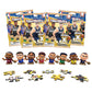 Teenymates Party Animal 2024 NBA Series (X) 10 Basketball Figures Gift Set Party Bundle, Lot of 4 Mystery Packs