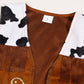 Sizgaroot Cowboy Costume Kids Boys Toddler Cowboy Costume With Hat Halloween Party Dress Up (10-12 Years)