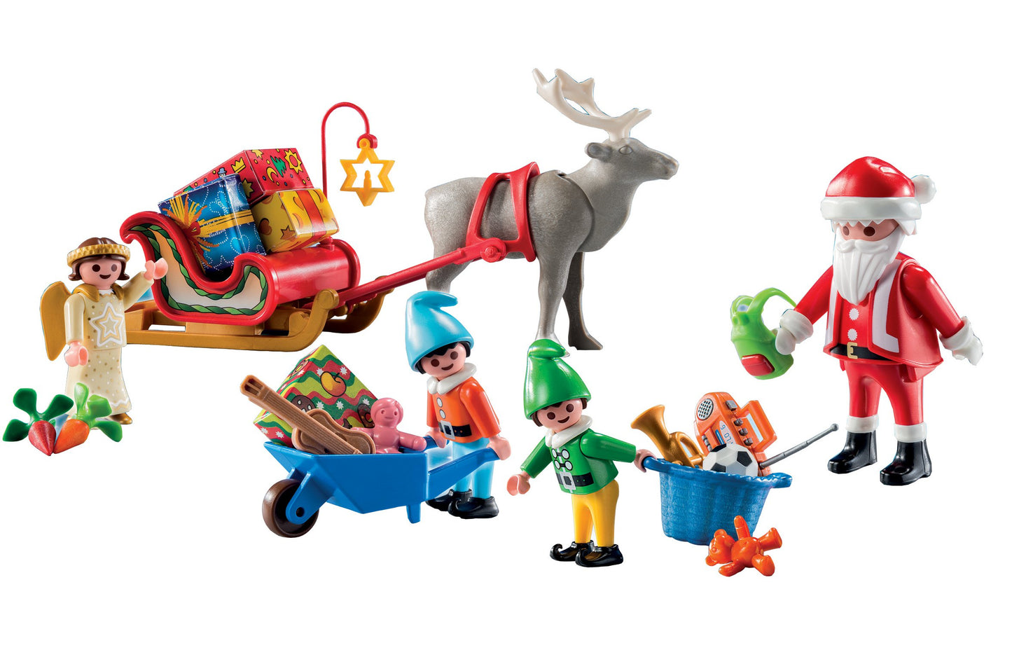 Playmobil Santa's Workshop Advent Calendar - Model 5494, Fun Holiday Playset for Kids