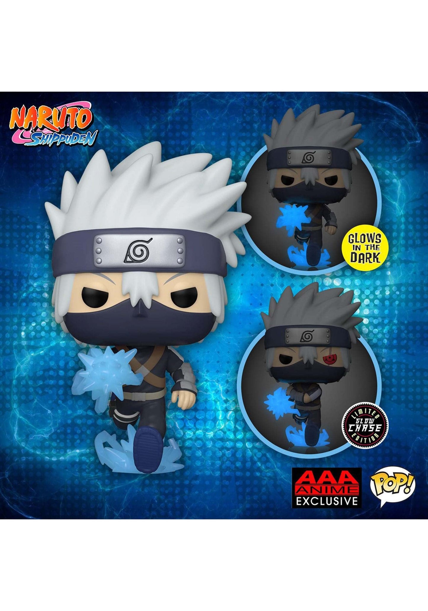 Funko POP! Animation Young Kakashi - LATAM Exclusive Vinyl Figure, Multicolor, Standard Size, Model 1199