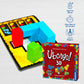 Thames & Kosmos Ubongo 3D Game - Geometric Puzzle for 1-4 Players, Ages 8+, Cardboard, Multi-Color, Model 694258