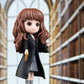 FIGURINE MAGICAL MINIS HERMIONE GRANGER WIZARDING WORLD - Figurine Articul  e Hermione Granger 8 cm Avec Baguette Magique A Coll