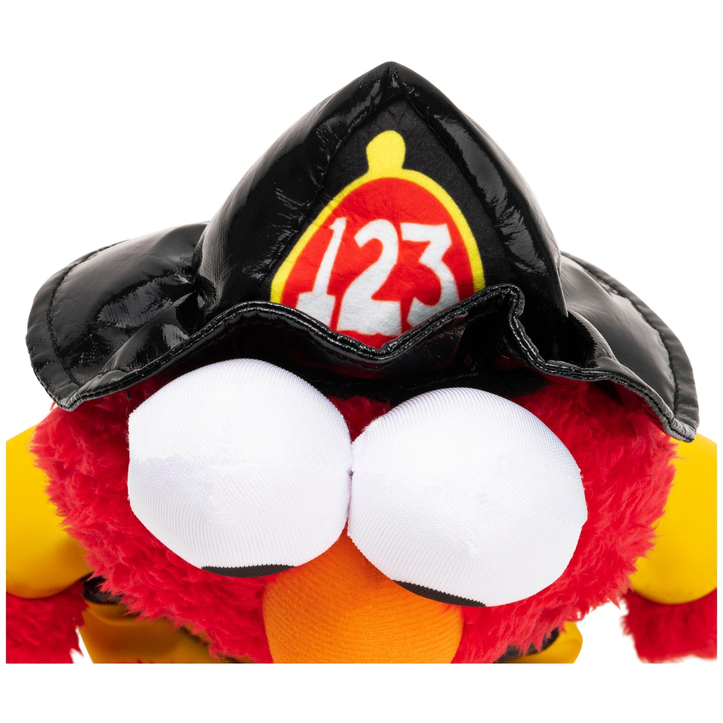 GUND Sesame Street Official Firefighter Elmo Muppet Plush  enhanced Plush Toy for Ages 1 & Up  Red/Yellow  13