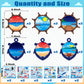 Cy2Side Cruise Scene Stickers Set - Make Your Own Ocean Animals Cruise Scene Stickers Art Craft Diy Cruise Stickers Scene With Sharks Sea Navigation Ship Stickers For Kids Carnival Cruise Party Favor