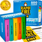 QUOKKA Kids Conversation Cards Game - Break The Ice Game for Kids and Families - Icebreaker Cards with 500+ Questions - Family Game for Kids 8-12 - Perfect for Family Game Night I enhanced Version
