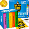 QUOKKA Kids Conversation Cards Game - Break The Ice Game for Kids and Families - Icebreaker Cards with 500+ Questions - Family Game for Kids 8-12 - Perfect for Family Game Night I enhanced Version