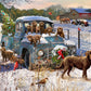Christmas Puppies Jigsaw Puzzle 550 Piece By Vermont Christmas Company