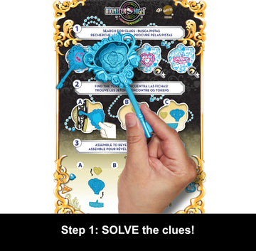 Monster High Skulltimate Secrets Doll & Accessories Set, Monster Mysteries Cleo De Nile With Dress-Up Closet & 19+ Surprises Including Clothes