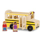 Melissa & Doug School Bus Wooden Play Set With 7 Play Figures School Bus Toys For Kids, Classic Toddler Toys For Kids