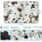 RWUTYTIUL Leopard Card Playmat 24 X 14 Inch with Tube Bag, Card Gameplay Desk Mats for Commander Deck MTG RPG CCG TCG Card Games