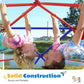 Zupapa Climbing Dome With Hammock, Supports Up To 1000Lbs Jungle Gym, 10Ft Dome Climber With Hammock For Kids 3 To 10 Outdoor Play Equipment