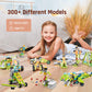 Coding Robot Kit for Kids Ages 6+, 200+ in 1 APP Control Dinosaur Robot Toy, Educational Scratch Program Robotic Kit with 47 Vid
