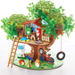 Creativity for Kids Build and Grow Tree House Craft Kit - Treehouse Playset Toy for Boys and Girls, Classic Toys for Kids