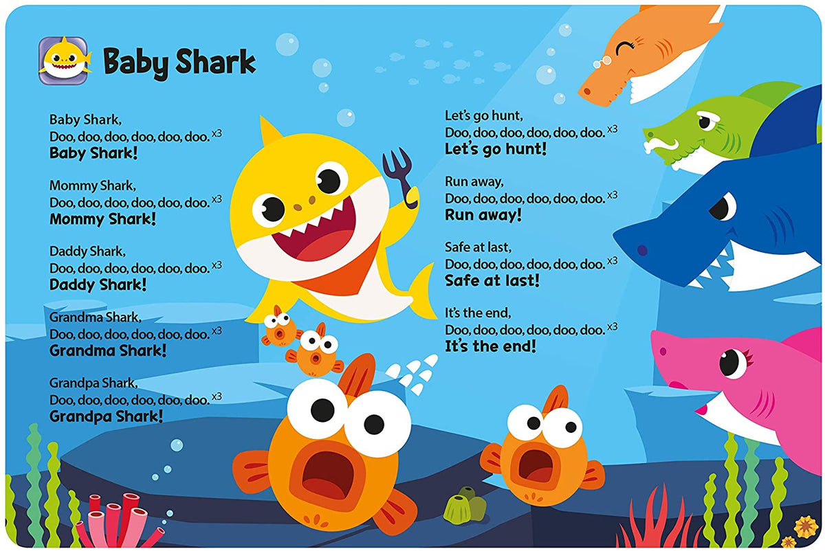 Tiny Sharks Musical Ocean Book with Songs