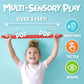 Bunmo Easter Basket Essentials - Pop Tubes - Sensory Toys - Toddler Toys - Imaginative Play & Encouraging Creative Play - Easter Basket Stuffers - Non-Mouthable Toy 3+ - 8 Pack Large