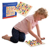 Kidzlane Wooden Montessori Number Puzzle For Kids - Learn To Count With Colorful Math Toy - Educational Preschool Learning Activity For Toddlers - Fun And Interactive Number And Color Recognition Game