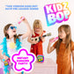 Move2Play, Mini Karaoke Machine For Kids | Includes 20+ Kid Songs | 2 Microphones | Connect With Bluetooth | 2, 3, 4, 5+ Year Ol