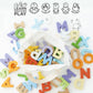 Le Toy Van - Wooden Letters In A Bag Toy, Plastic Free | Suitable For Age 18+ Months