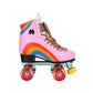 Moxi Rainbow Rider Roller Skate - Fun and Fashionable Womens Roller Skates | Pink Heart | Size 5