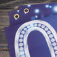 Happy 75Th Birthday Yard Sign Door Banner - Cheers To 75 Years Birthday Party Decorations Supplies For Men Women - Blue