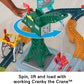 Thomas & Friends Motorized Toy Train Set Talking Cranky Delivery Track Playset With Sounds & Phrases For Pretend Play Kids Ages 3+ Years